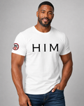 Smart Love HIM White Tee