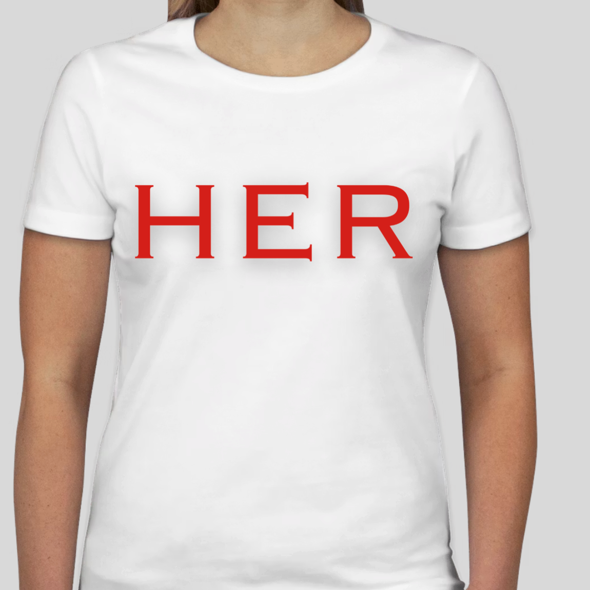 Smart Love HER White Tee